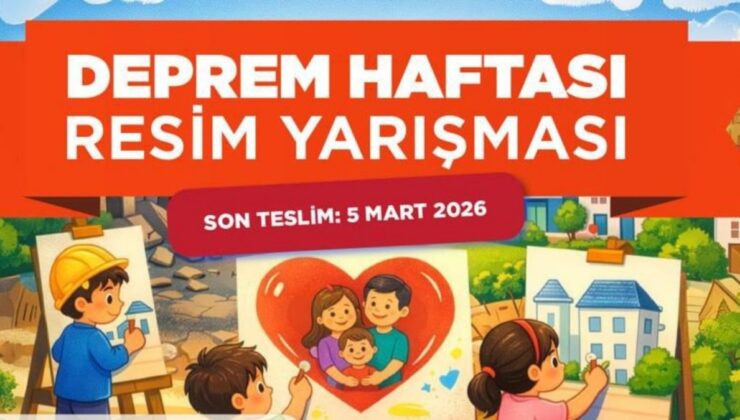 Adıyaman Belediyesi’nden Deprem Haftası kapsamında ödüllü resim yarışması