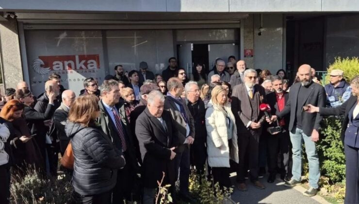 Gazeteci Meslek Örgütleri’nden ANKA Haber Ajansı’na destek