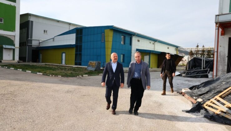 Vali Osman Varol, biyoteknoloji tesisini inceledi