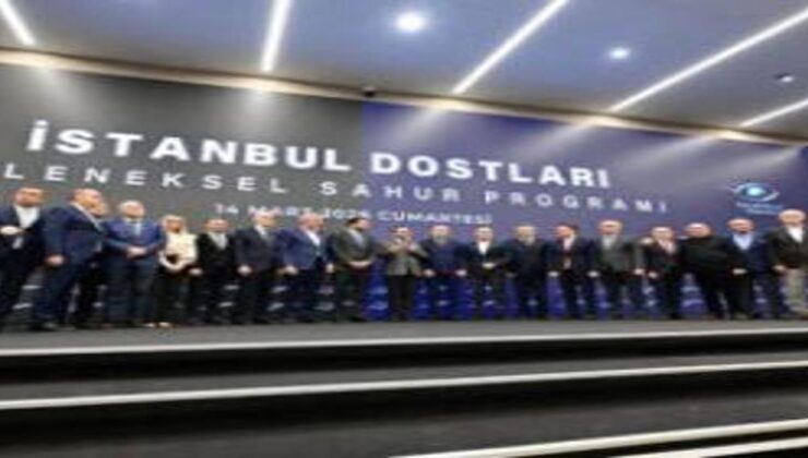 İş Dünyası İstanbul Dostları’nın Sahur Programında Turanlı’nın ev sahipliğinde buluştu
