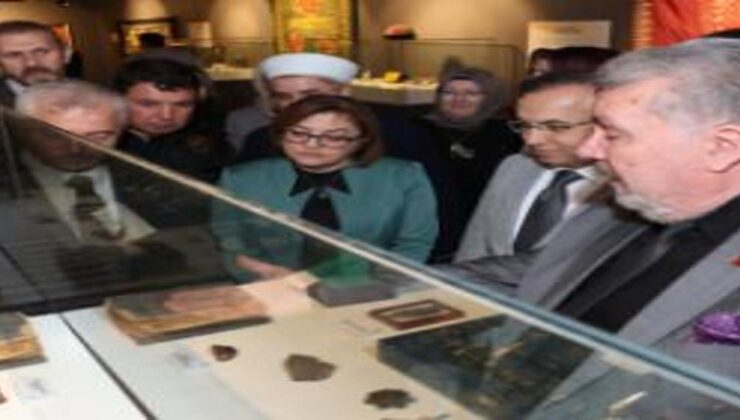Gaziantep’te ‘Mukaddes Emanetler Sergisi’ açıldı