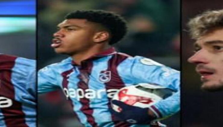 Trabzonspor’un ileri 3’lüsü göz dolduruyor!