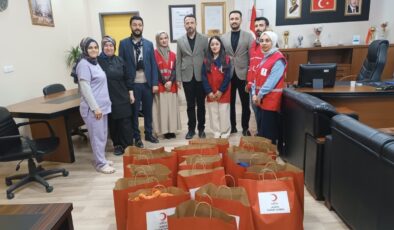 Kızılay heyetinden Kahta’ya anlamlı hastane ziyareti