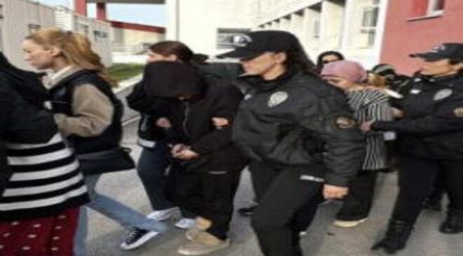 Bayğaralar suç örgütüne operasyonda 221 şüpheli tutuklandı